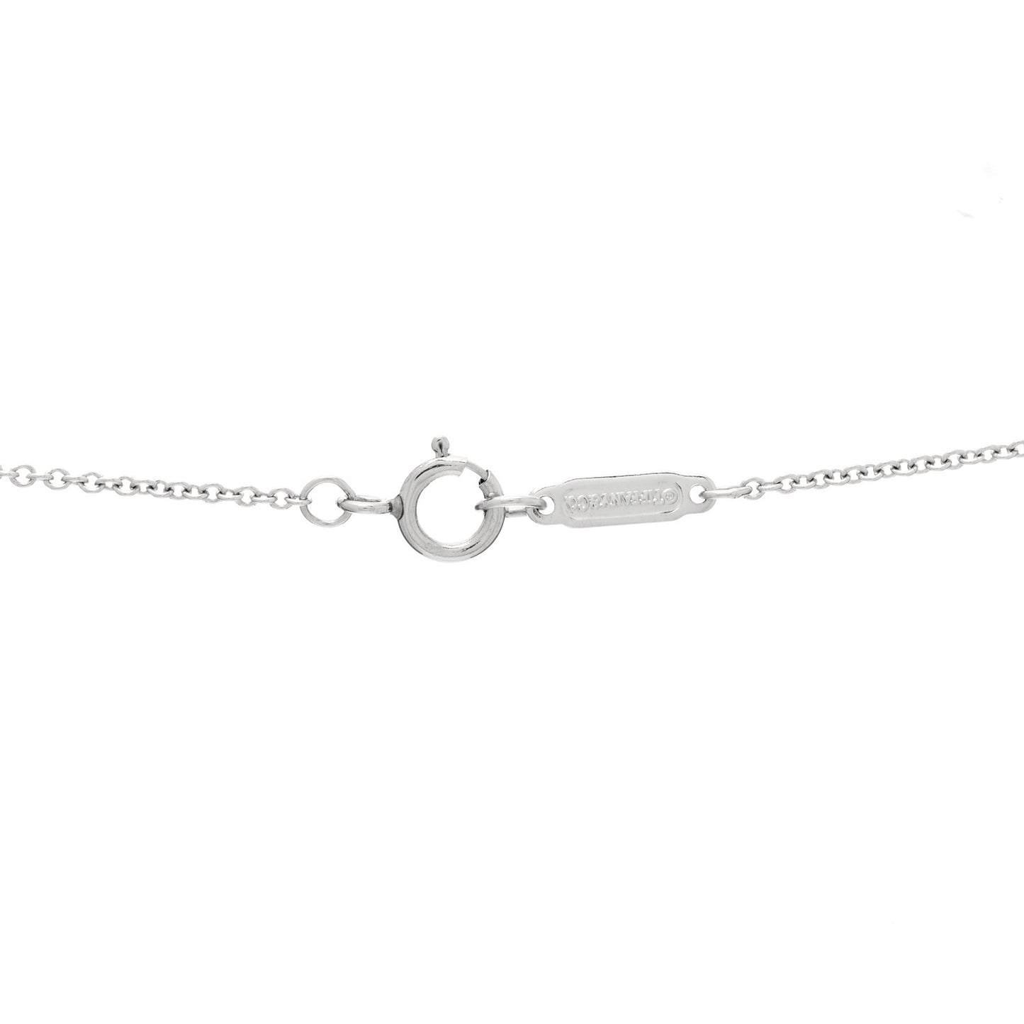 Platinum Diamond Heart Pendant Necklace