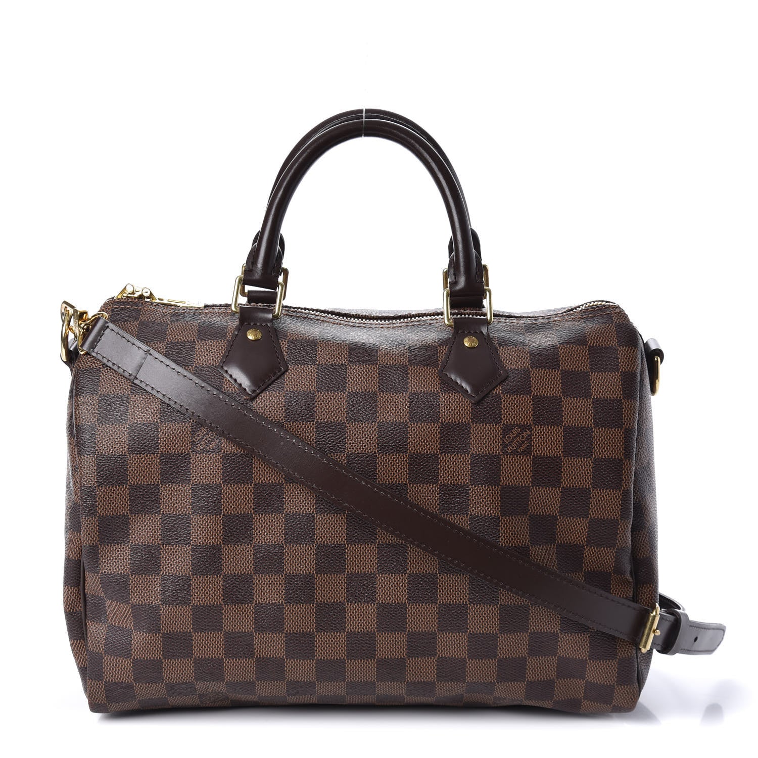 Louis Vuitton Damier Ebene Speedy Bandouliere 30 1 of 9