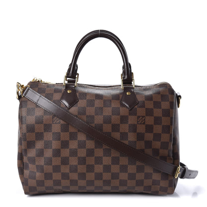 Louis Vuitton Damier Ebene Speedy Bandouliere 30 1 of 9