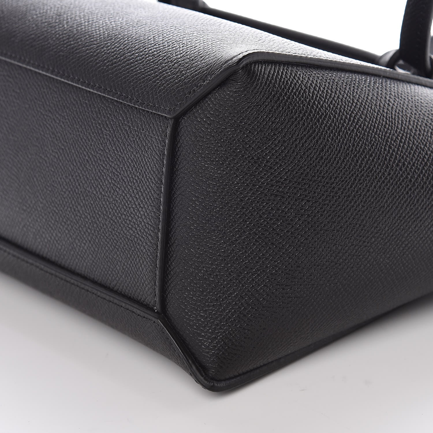 Celine Grained Calfskin Nano Belt Bag Black 10 of 10