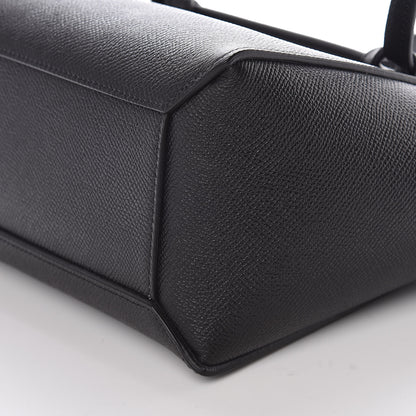 Celine Grained Calfskin Nano Belt Bag Black 10 of 10