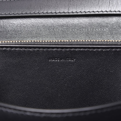 Celine Box Calfskin Medium Classic Box Flap Bag Black 8 of 12