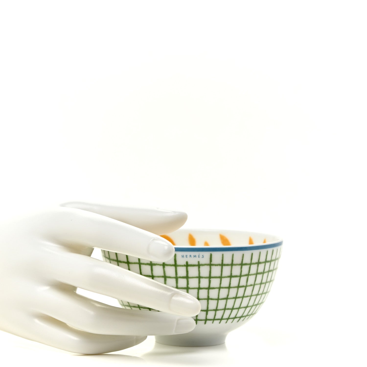 Hermes Porcelain A Walk In The Garden Bowl 2 of 4