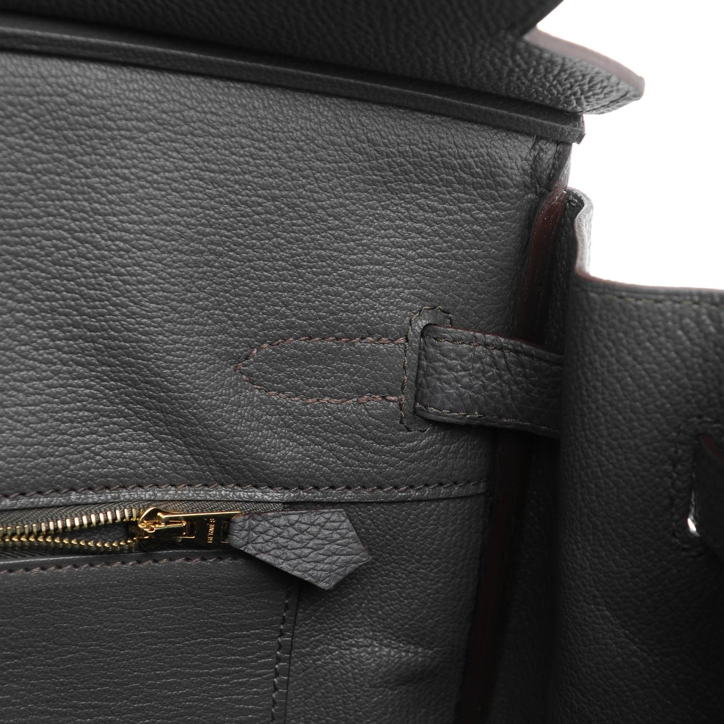Togo Birkin 35 Etain