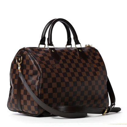 Louis Vuitton Damier Ebene Speedy Bandouliere 30 2 of 6
