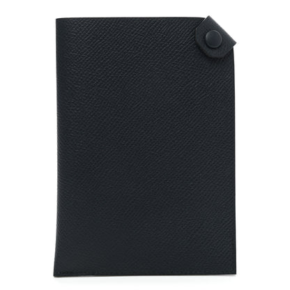 Hermes Epsom Tarmac PM Passport Holder Black 1 of 7