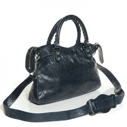 Balenciaga Agneau Giant 12 Silver Hardware Town Dark Night 3 of 24