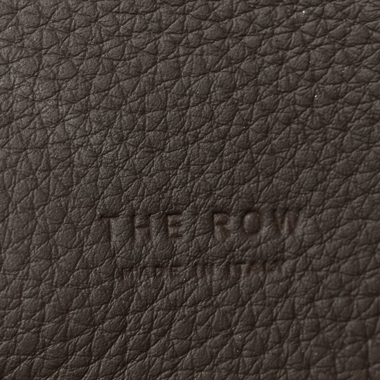 Matte Grained Calfskin Soft Margaux 12 Dark Chocolate