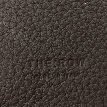 The Row Matte Grained Calfskin Soft Margaux 12 Dark Chocolate 6 of 9