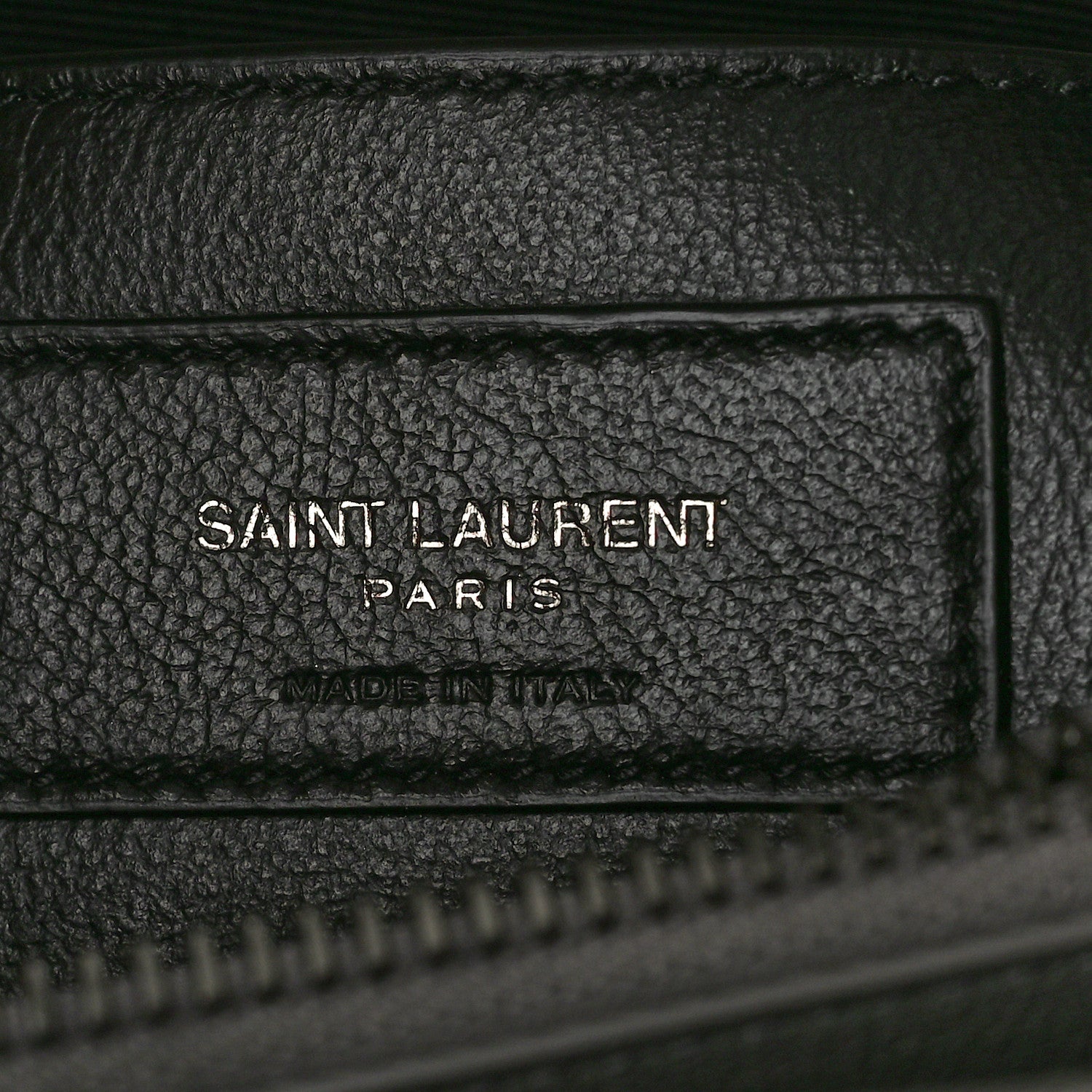 Saint Laurent Sheepskin Matelasse Chevron Monogram Medium College Bag New Stone Grey 7 of 15