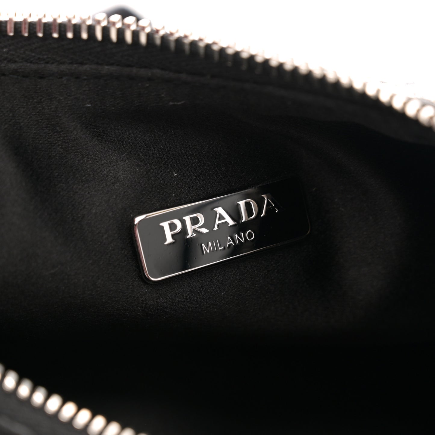 Satin Crystal Re-Edition 2005 Shoulder Bag Cristal