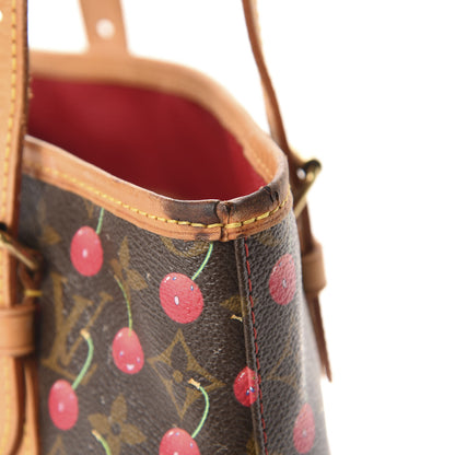 Louis Vuitton Monogram Cerises Bucket Bag 8 of 17