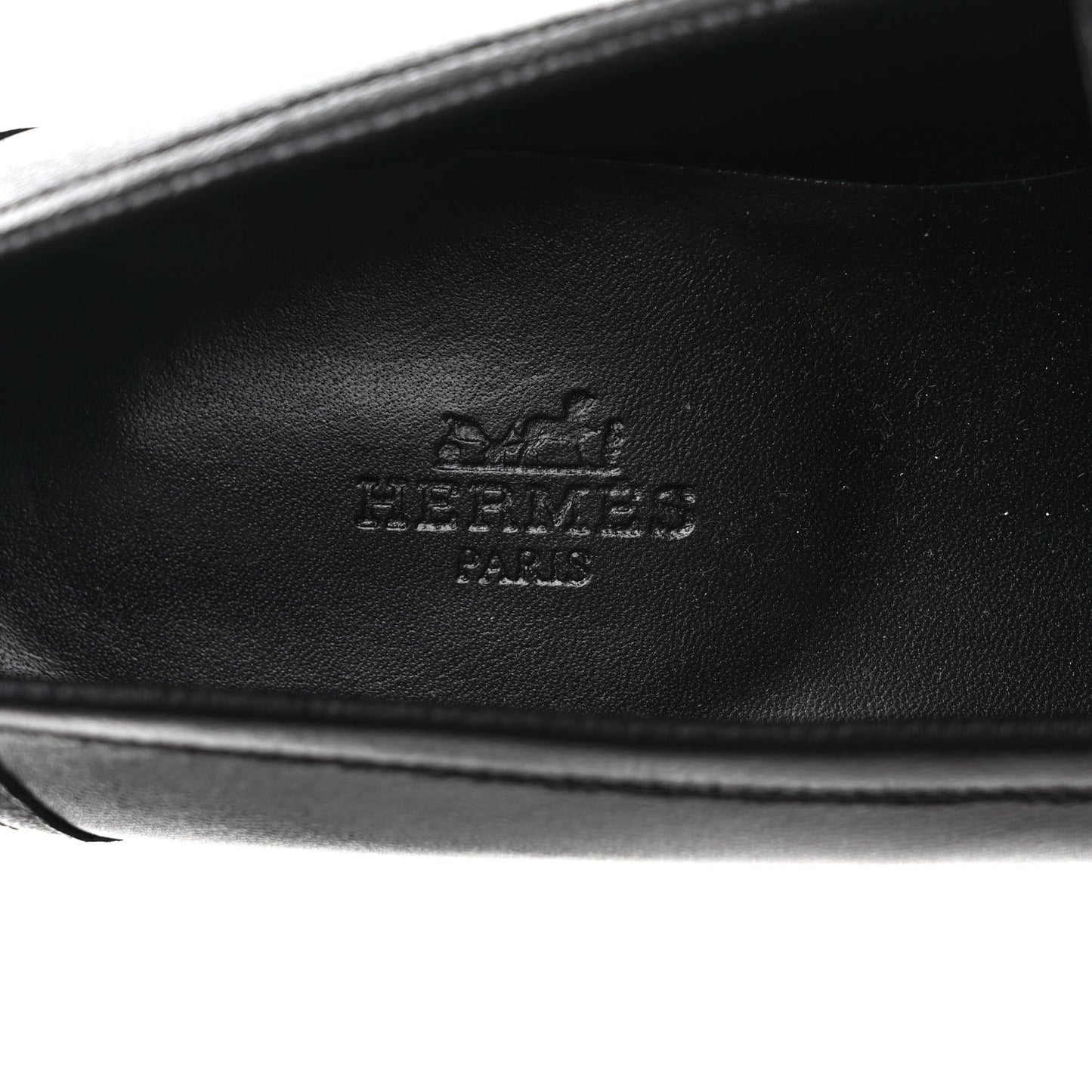 Goatskin Womens Royal Loafers 39 Black