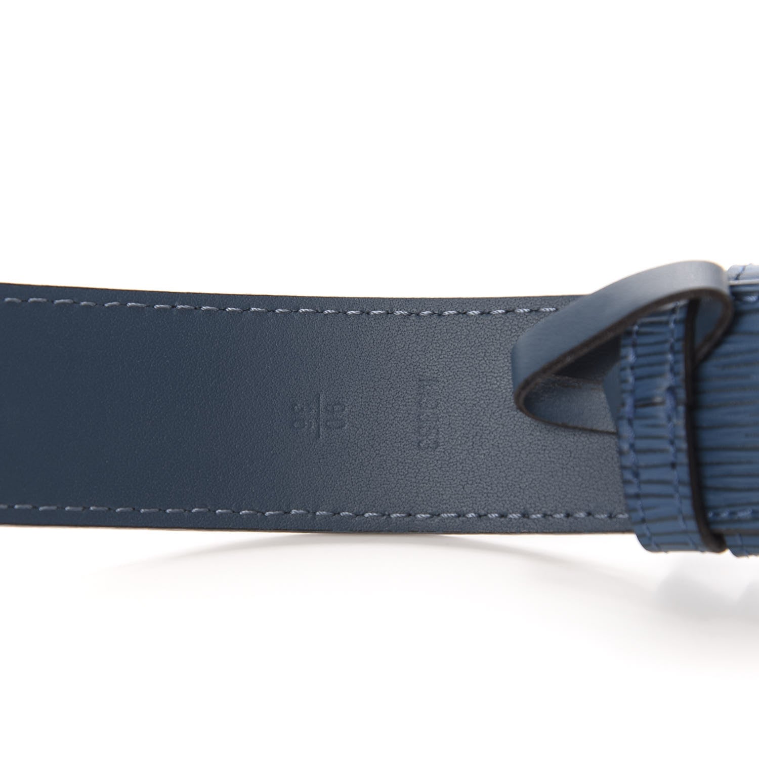 Louis Vuitton Epi 35mm Belt 90 36 Cyan 4 of 4
