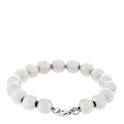 Tiffany Sterling Silver 10mm HardWear Ball Bracelet 2 of 3