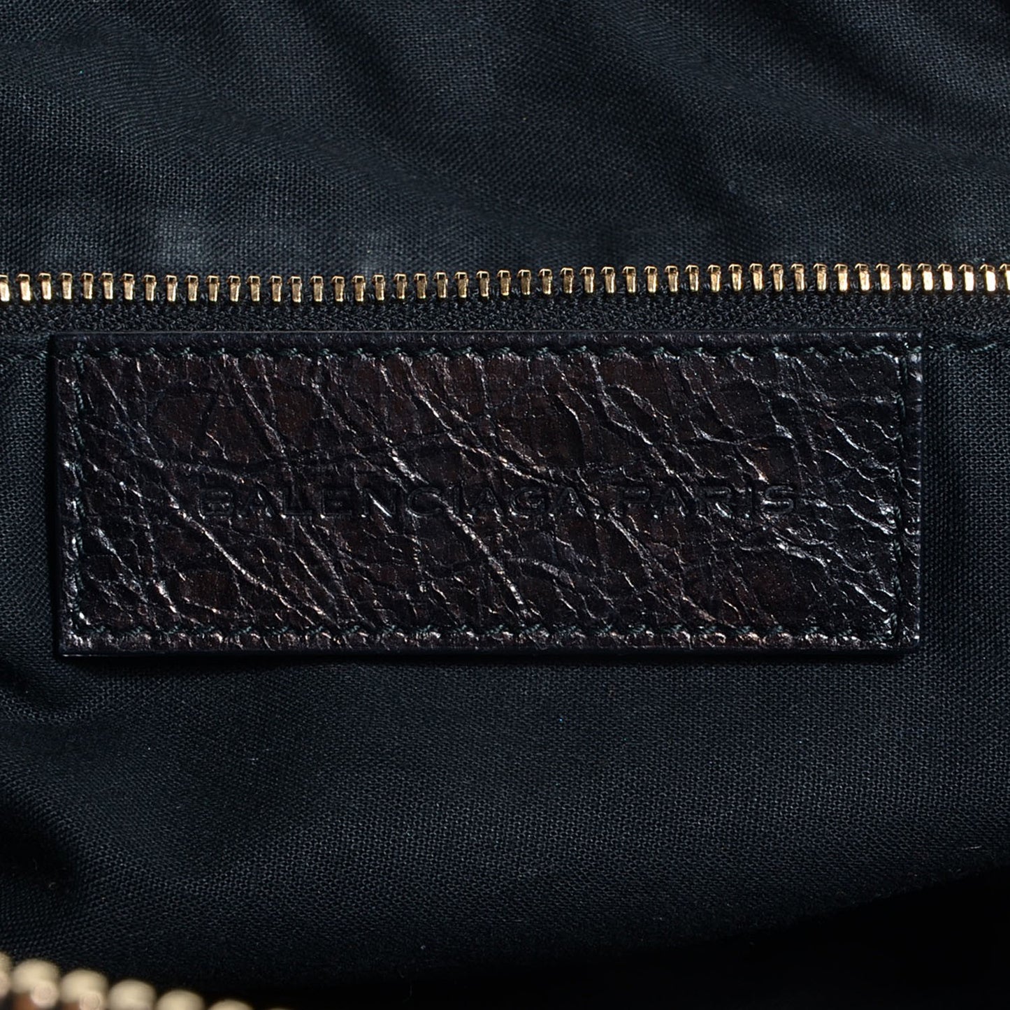 Agneau Giant 12 Rose Gold Hardware Work Black