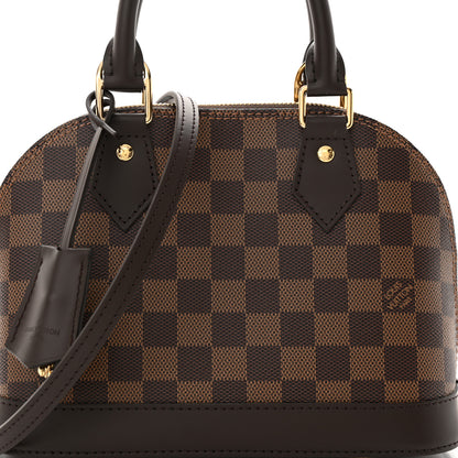 Louis Vuitton Damier Ebene Alma BB 7 of 10
