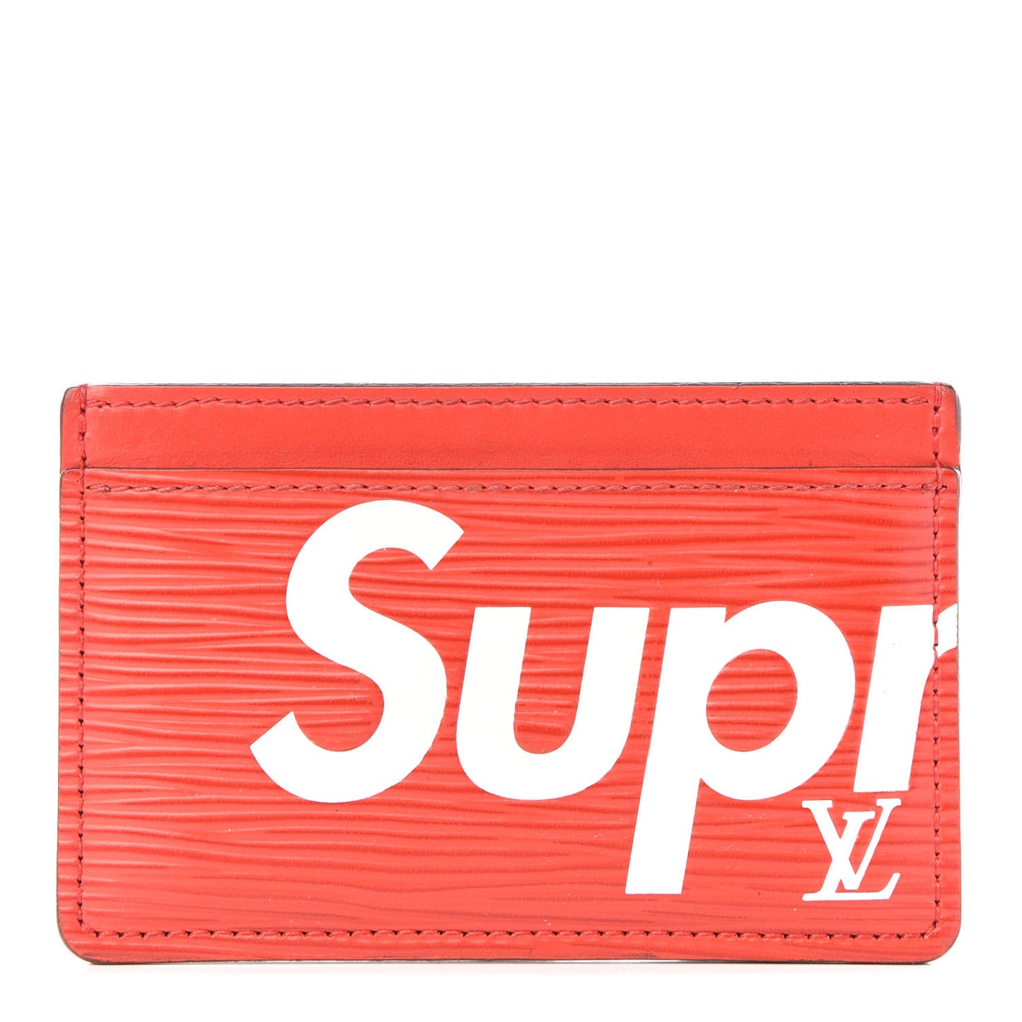 X SUPREME Epi Card Holder Red