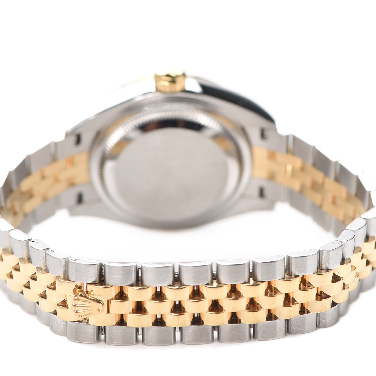 Rolex Stainless Steel 18K Yellow Gold 28mm Oyster Perpetual Datejust Watch Champagne Roman 279173 3 of 5
