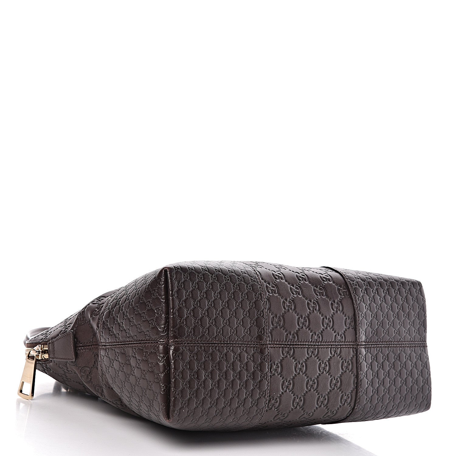 Gucci Guccissima Medium Bree Shoulder Bag Chocolate 4 of 10