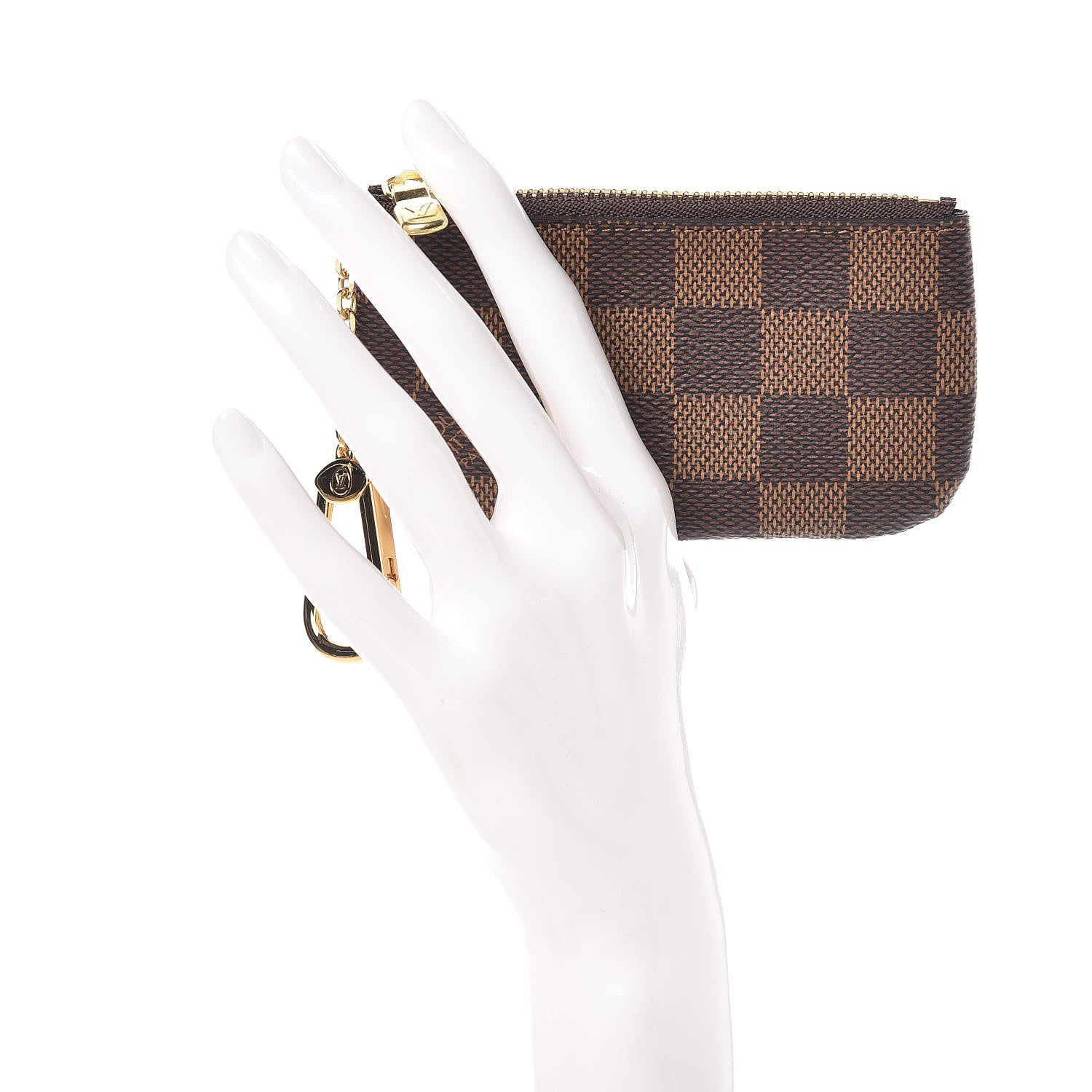 Louis Vuitton Damier Ebene Key Pouch 2 of 7