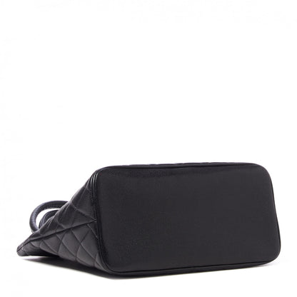 Chanel Caviar Quilted Medallion Tote Black 4 of 9