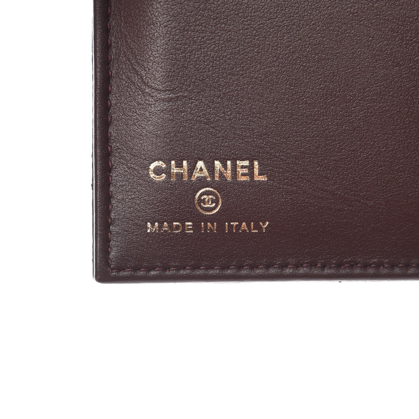 Caviar Quilted Passport Holder Black