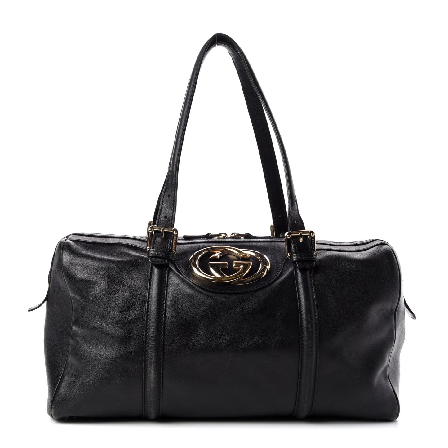 Calfskin Medium Britt Boston Black