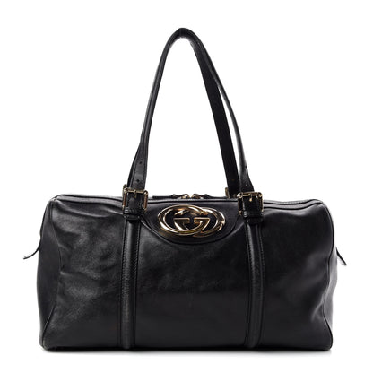 Gucci Calfskin Medium Britt Boston Black 1 of 25