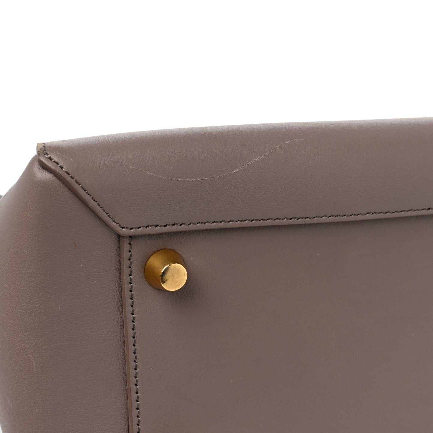 Smooth Calfskin Mini Bi-Color Belt Bag Light Smoke Violet