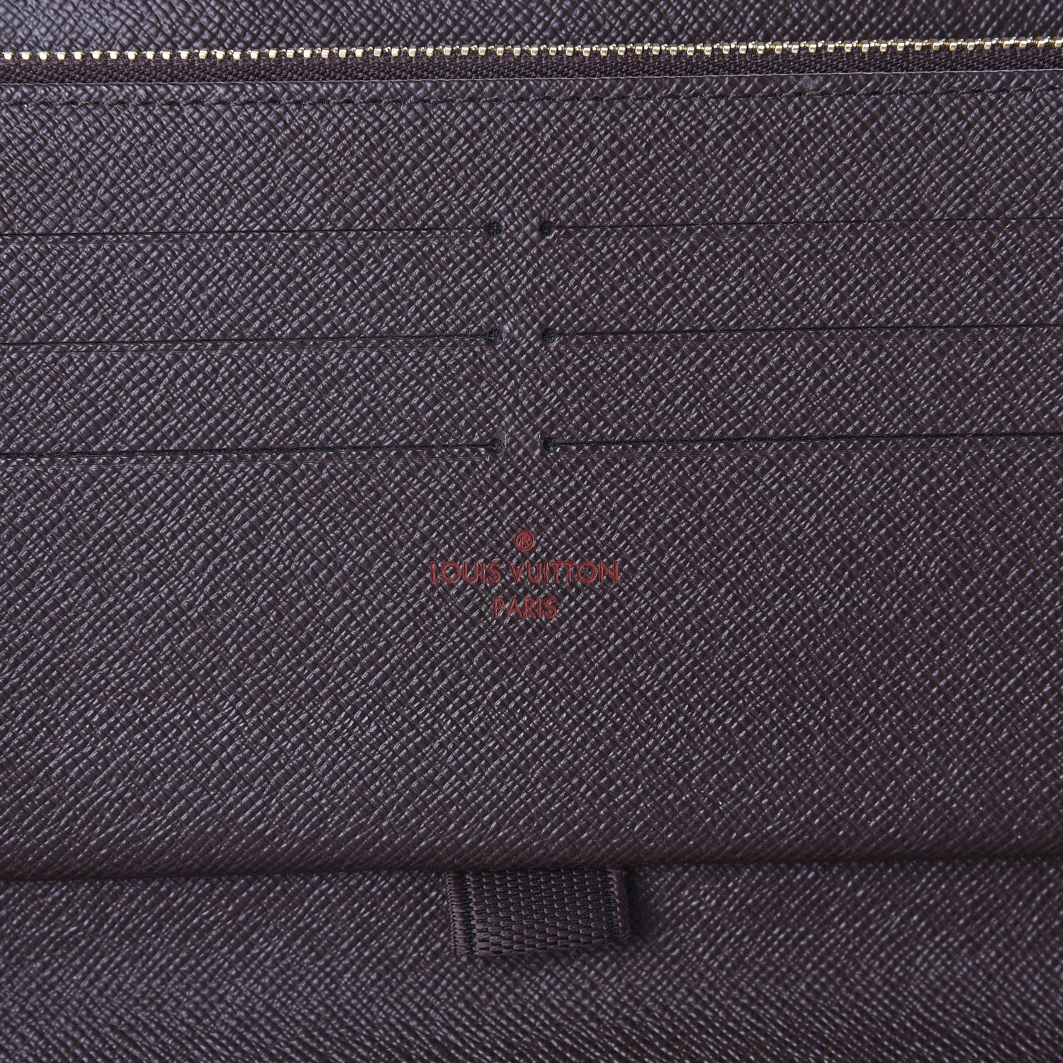 Louis Vuitton Damier Ebene Zippy Organizer Wallet 6 of 6