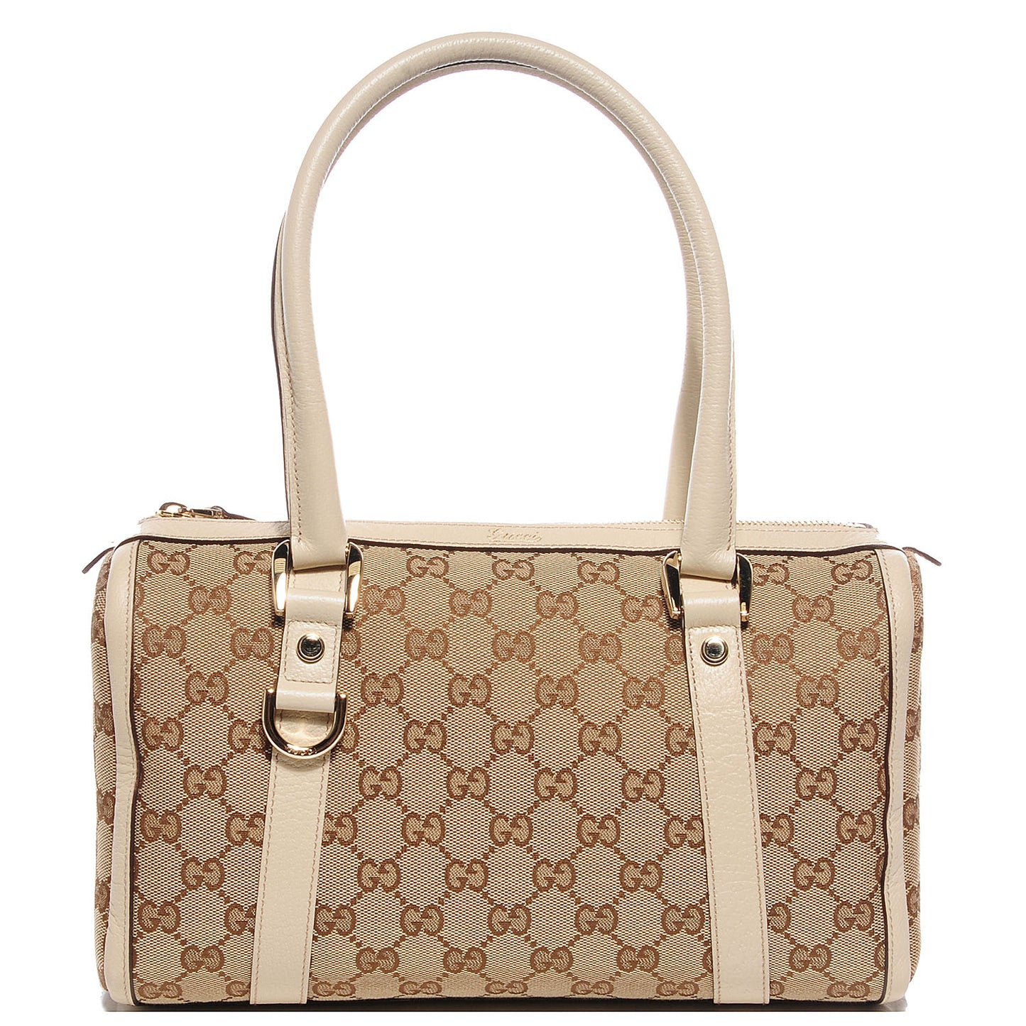 Monogram Small Abbey Boston Off White