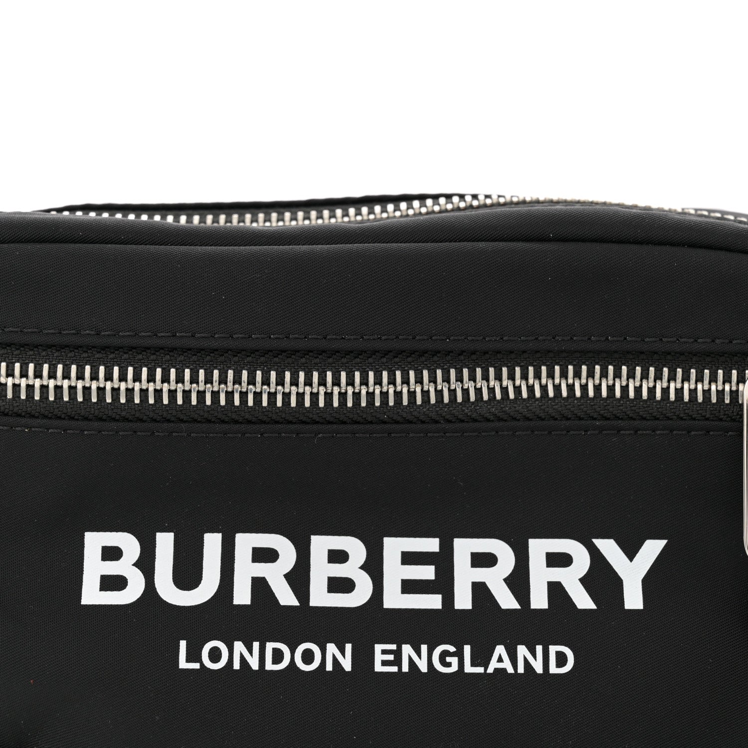 Burberry Econyl Logo Print Large Cannon Bum Bag Black 9 of 12