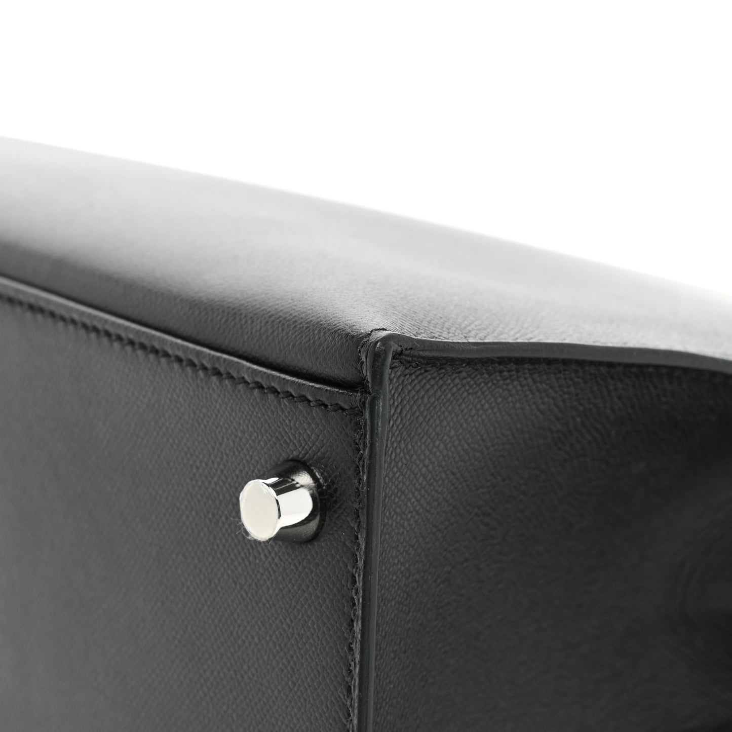 Madame Calfskin Shiny Niloticus Crocodile Kelly Sellier Touch 28 Black