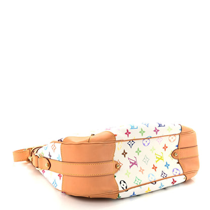 Louis Vuitton LOUIS VUITTON Monogram Multicolor Greta White 4 of 10