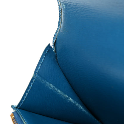 Louis Vuitton Epi Sarah Wallet Cyan 7 of 7
