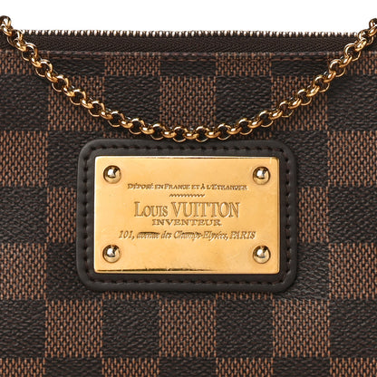 Louis Vuitton Damier Ebene Eva Clutch 8 of 10