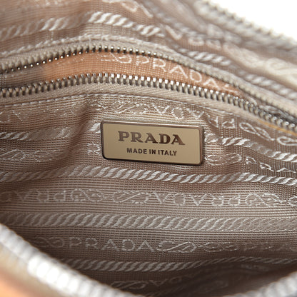 Prada Tessuto Vitello Top Handle Bag Cammello Cuo 5 of 8