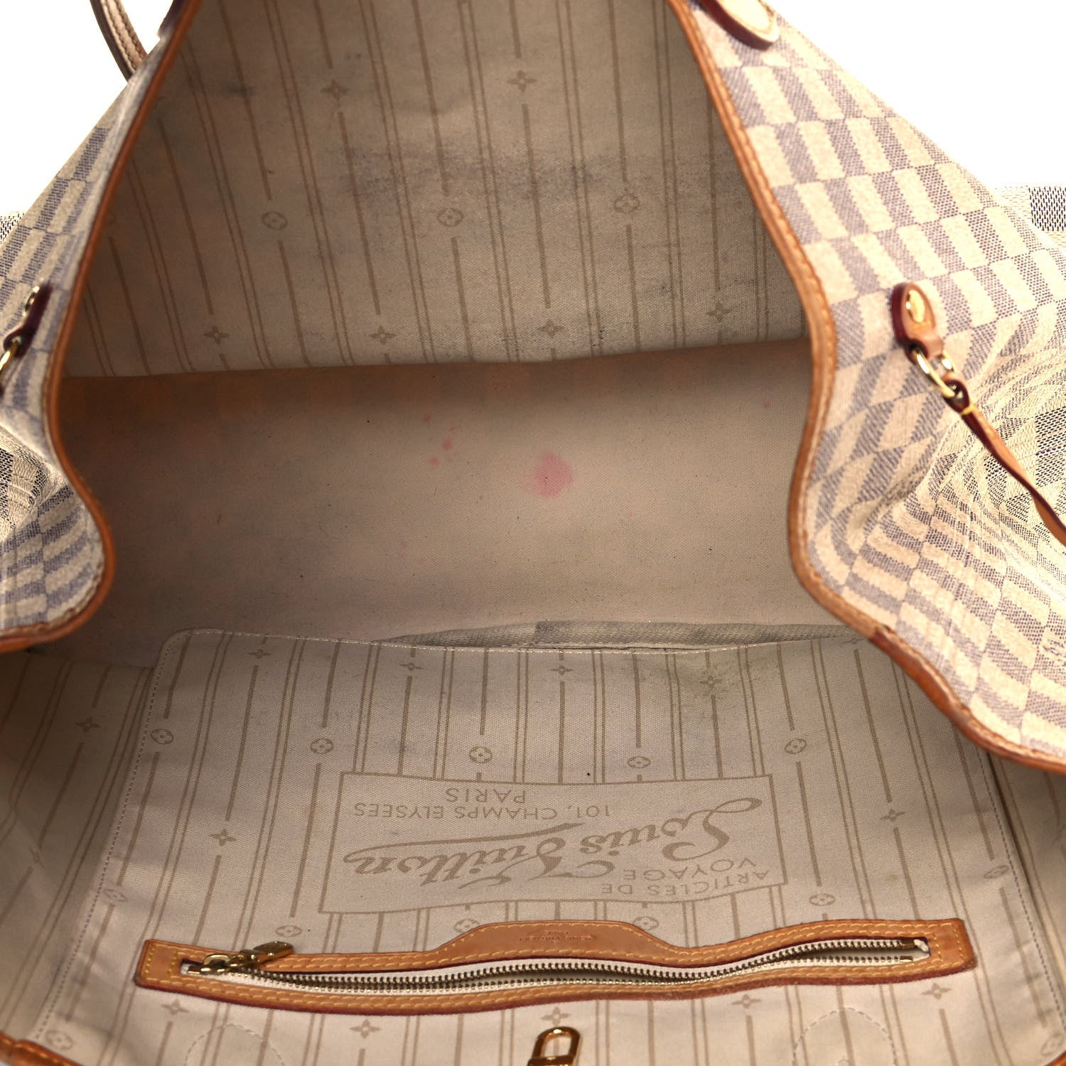 Louis Vuitton Damier Azur Neverfull GM 5 of 16