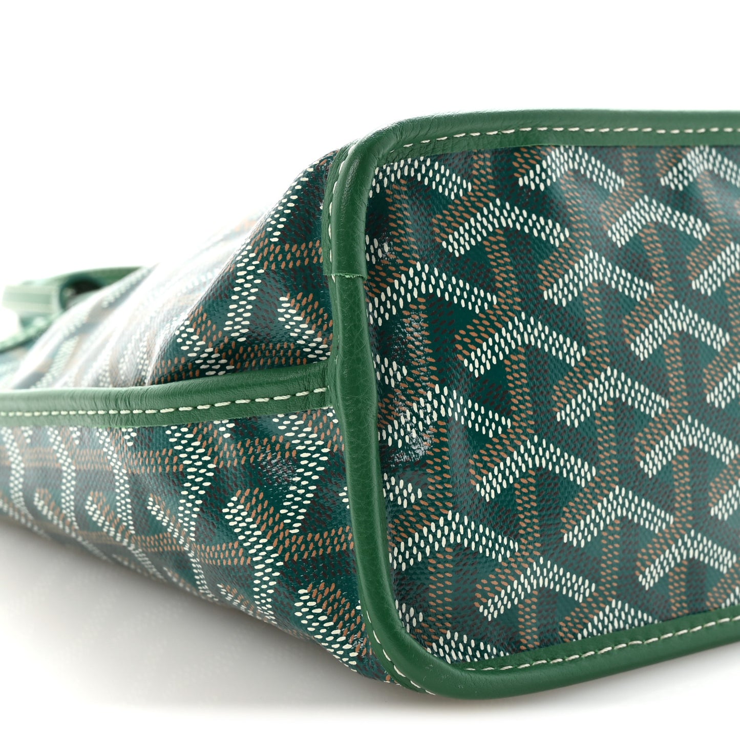 Goyardine Reversible Mini Anjou Green