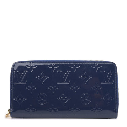 Louis Vuitton Vernis Zippy Wallet Grand Blue 1 of 7