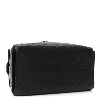 Chanel Caviar Quilted Small Chanel 25 Handbag Black 3 of 9