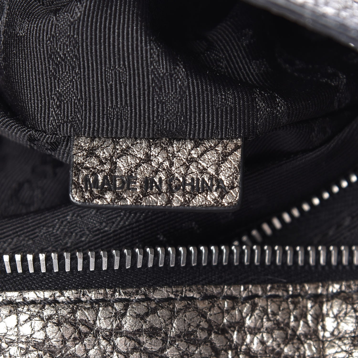 Celine Metallic Calfskin Bittersweet Hobo Pewter 10 of 12