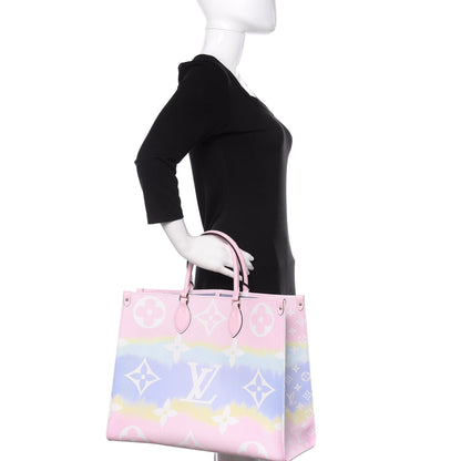 Louis Vuitton Monogram Escale Onthego GM Pastel 3 of 10