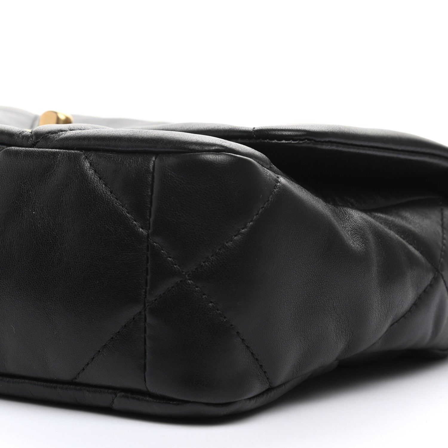 Chanel Lambskin Quilted Medium Chanel 19 Flap Black 10 of 11