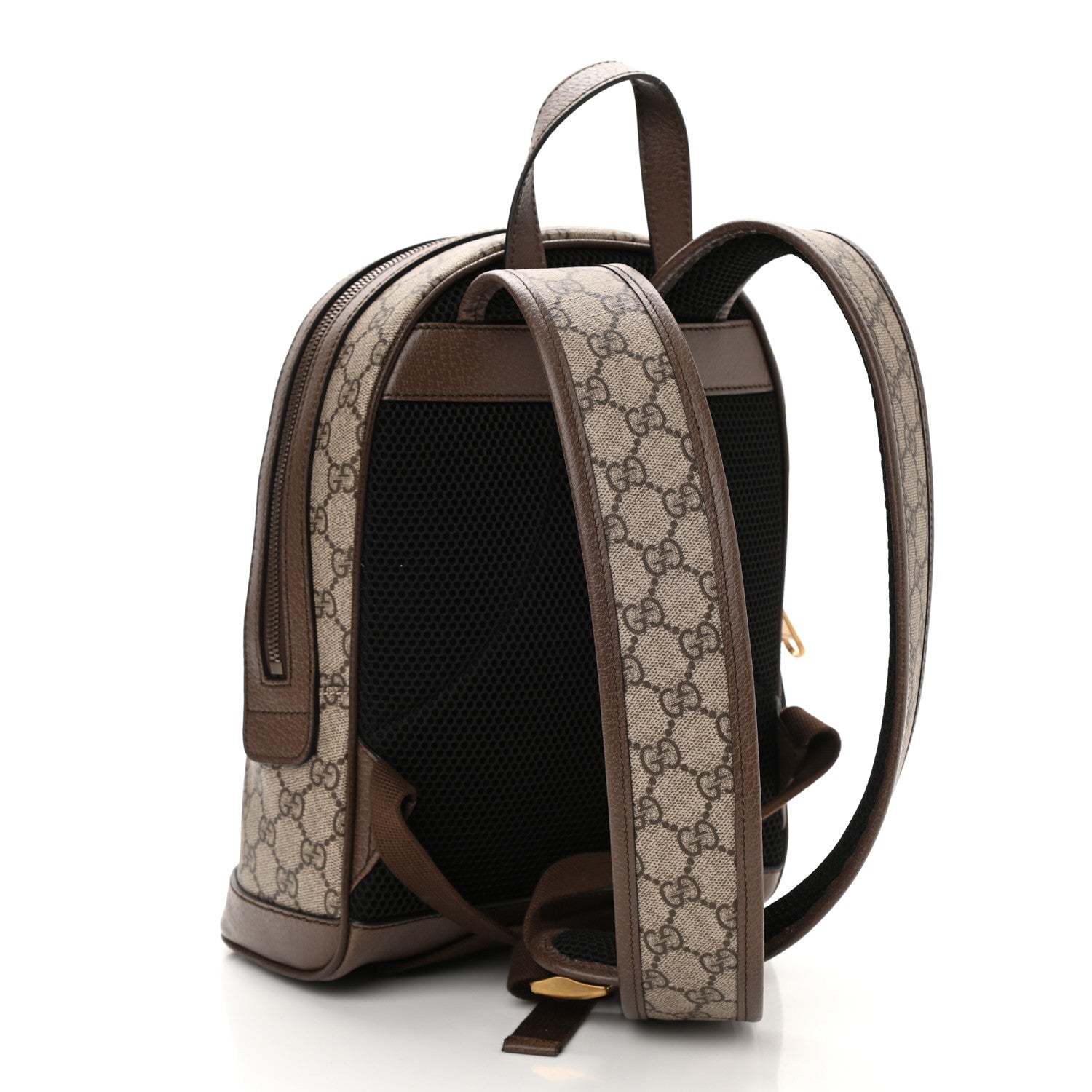 Gucci X DISNEY GG Supreme Monogram Donald Duck Small Interlocking G Dome Backpack Beige Multicolor New Acero 3 of 8