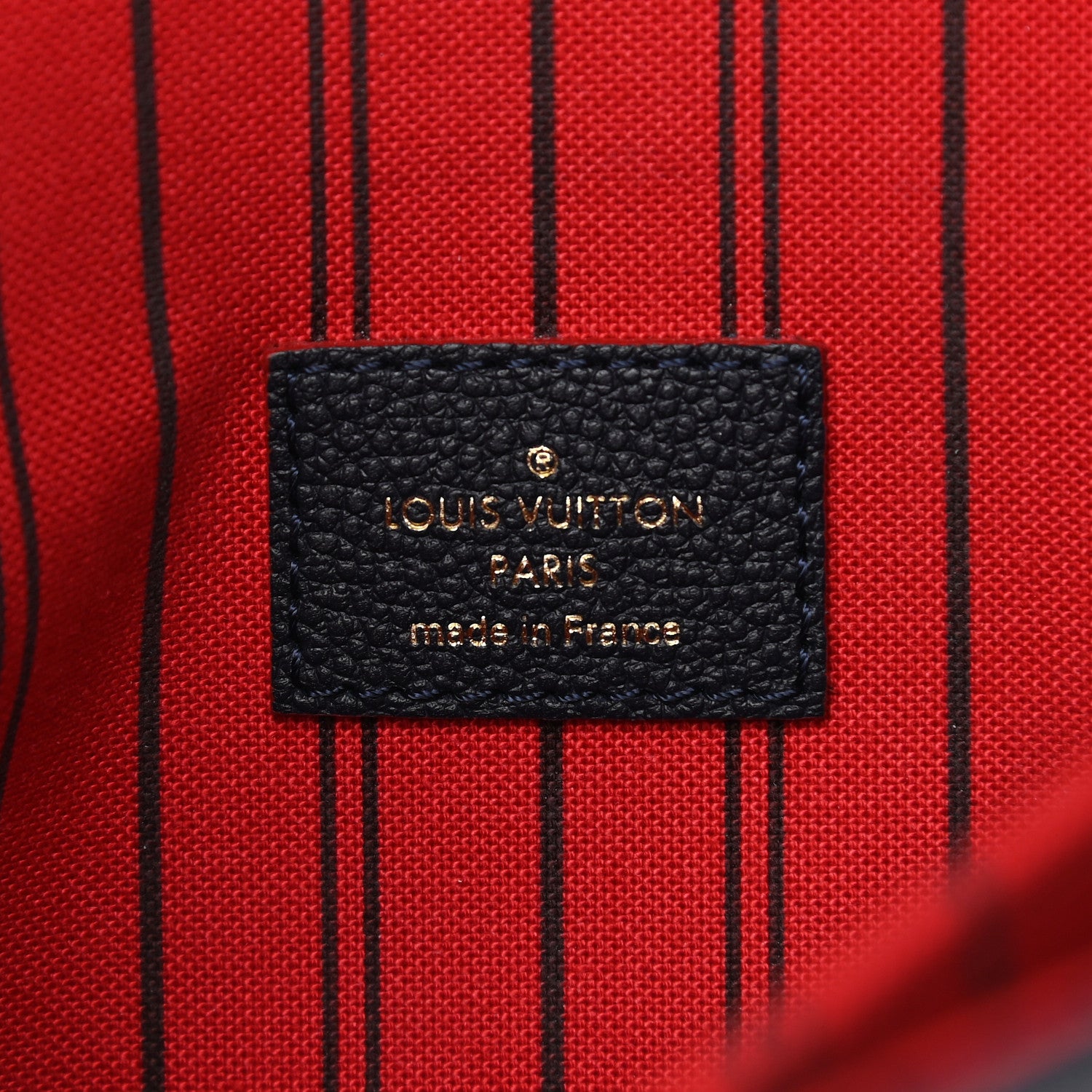 Louis Vuitton Empreinte Pochette Metis Marine Rouge 6 of 8
