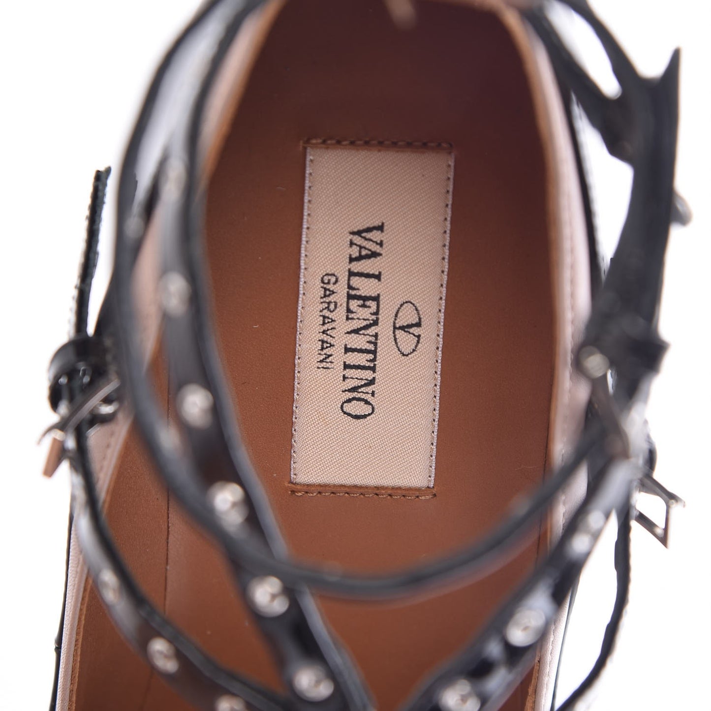 Patent Love Latch 100mm Pumps 36.5 Black Poudre