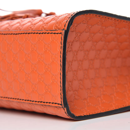 Gucci Microguccissima Medium Emily Chain Shoulder Bag Sun Orange 10 of 10
