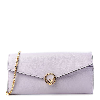 Fendi Vitello Cruise F is Fendi Continental Envelope Wallet on Chain Anemone 1 of 7
